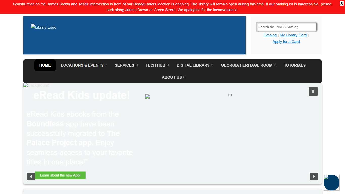 Augusta-Richmond County Public Library System – Home